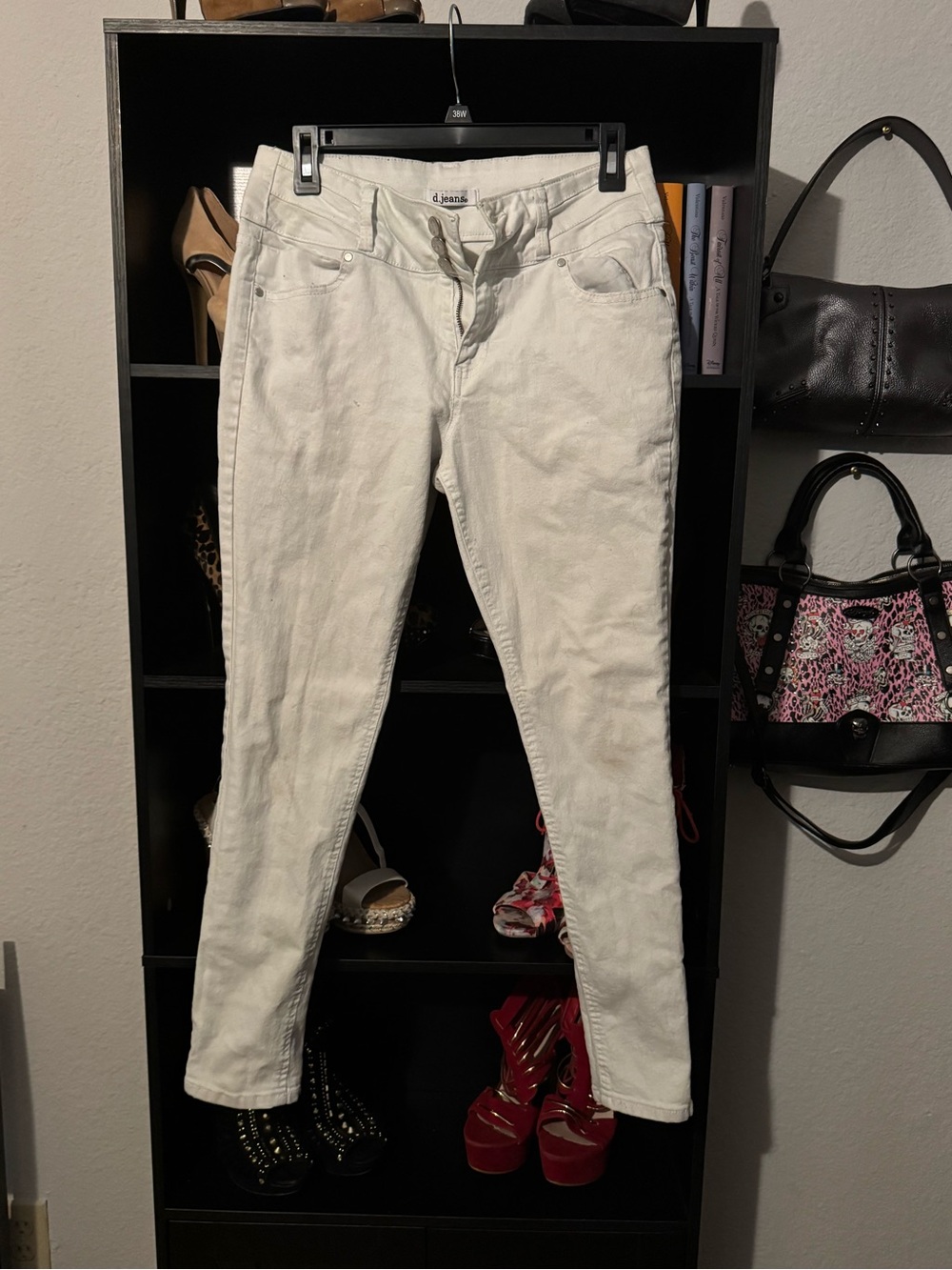 d. jeans Women’s Off-White Skinny Jeans